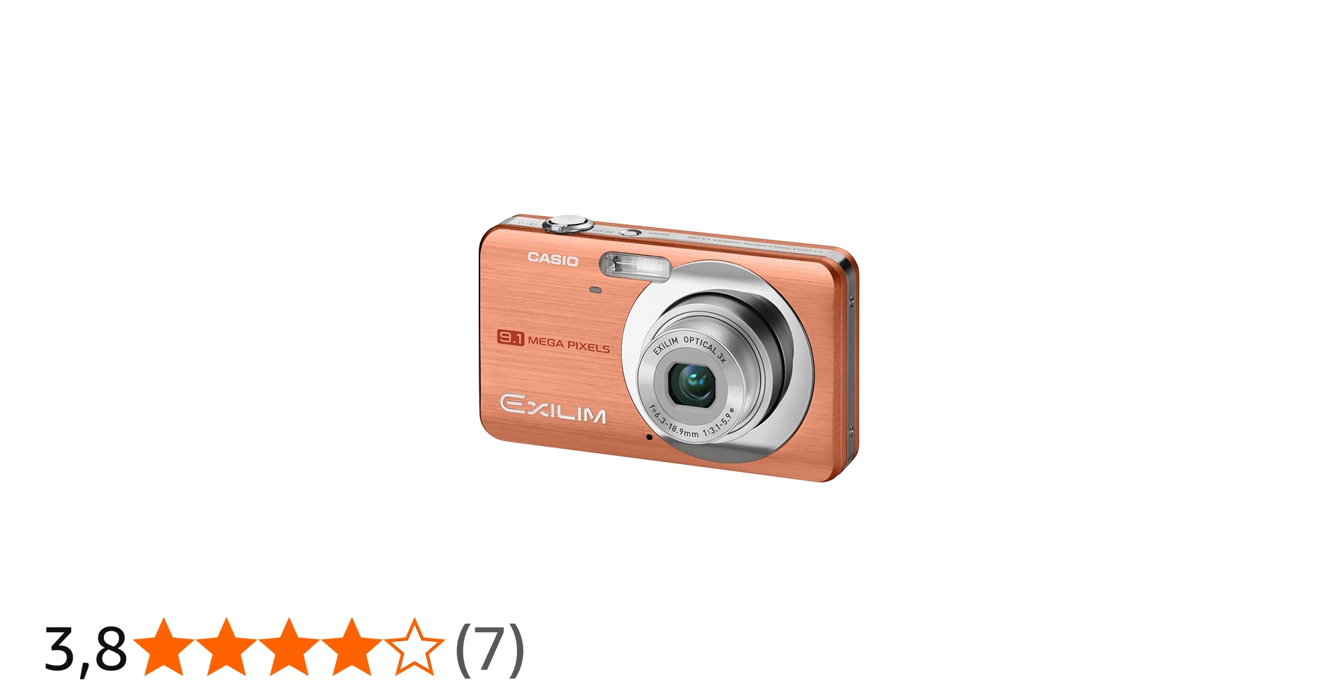 Casio Exilim EX-Z85 - Cámara Digital Compacta 9.1 MP (2.6 Pulgadas