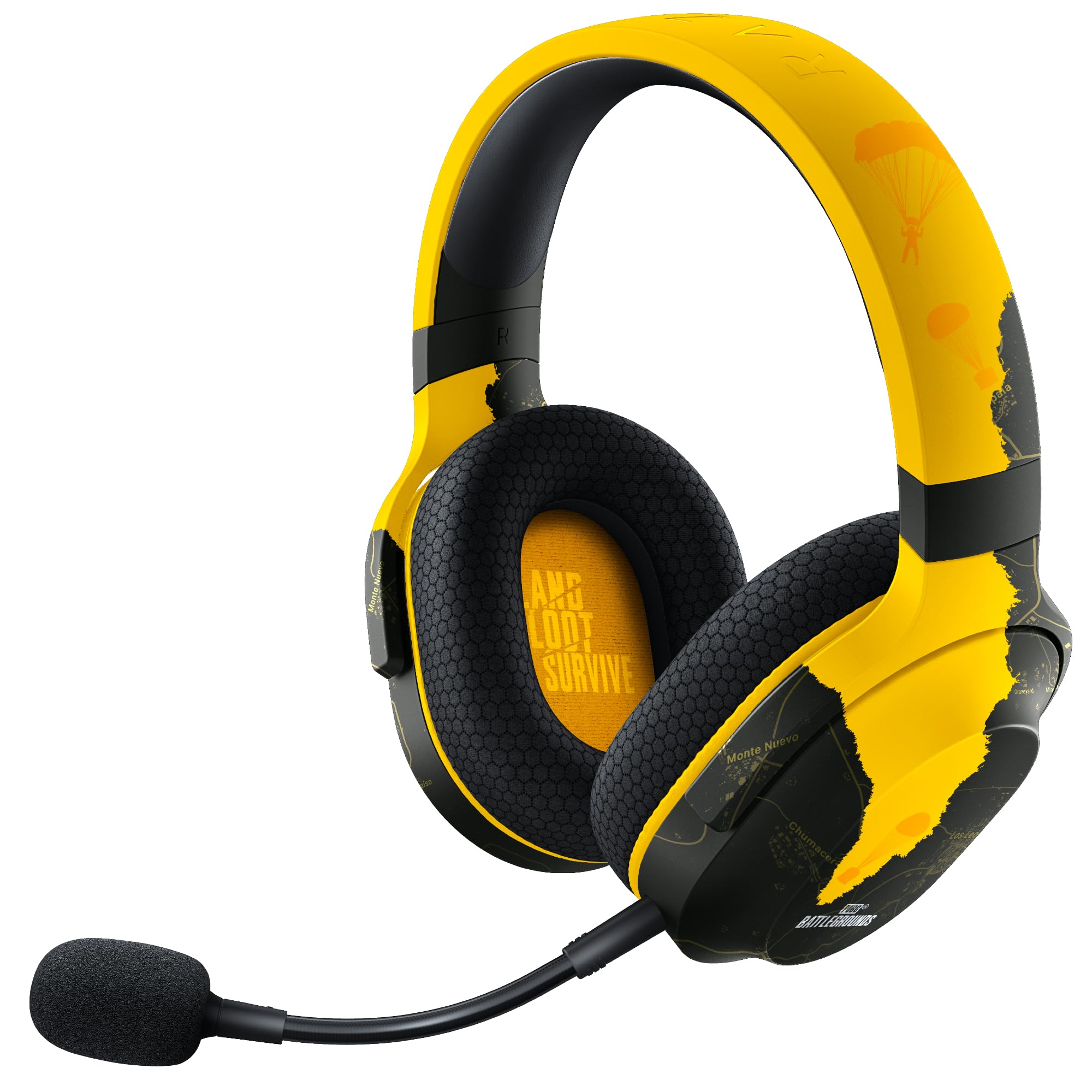 Amazon.co.jp: PUBG: BATTLEGROUNDS ゲーミングヘッドセット Razer