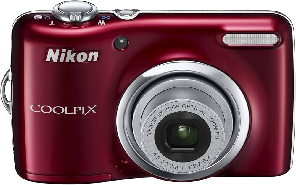Amazon | NikonデジタルカメラCOOLPIX L23 レッド L23RD | コンパクト 通販