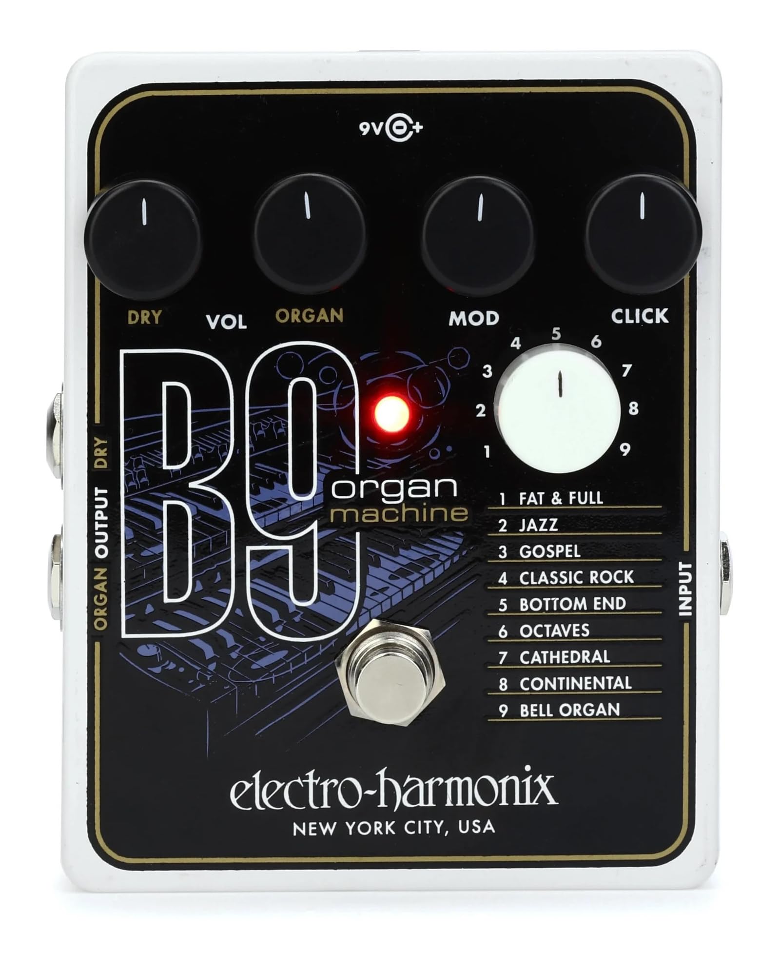 Amazon.com: Electro-Harmonix B9 Organ Machine Pedal : Musical