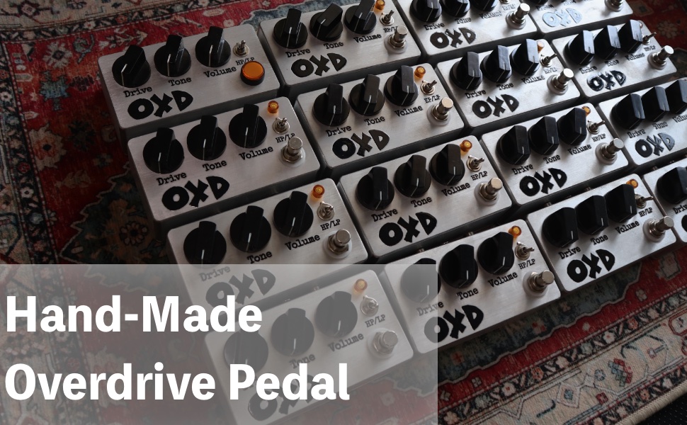 Amazon.com: Hand-made Overdrive Pedal, Overdrive Guitar Pedal with