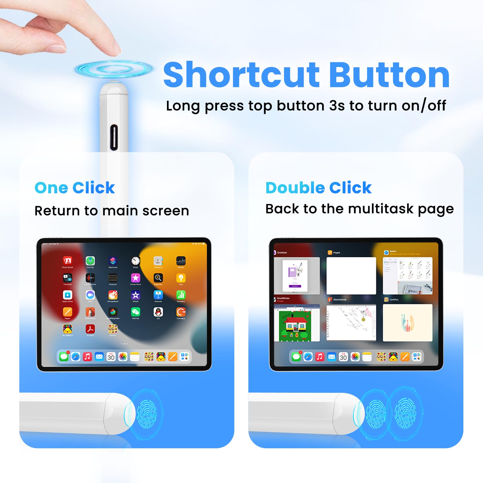 Amazon.co.jp: Apple Pencil(アップルペンシル) iPad 第10/9世代、iPad