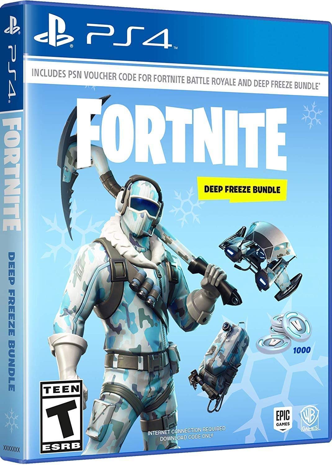 Amazon.co.jp: Fortnite: Deep Freeze Bundle (PS4) （輸入版） : ゲーム