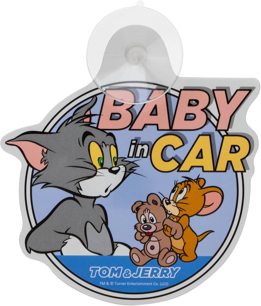 Amazon | ティーズファクトリー(T'S Factory) カーサイン トムと