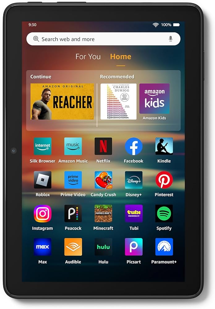 Amazon.com: Amazon Fire HD 8 Tablet (32GB Black, 2024 release) +