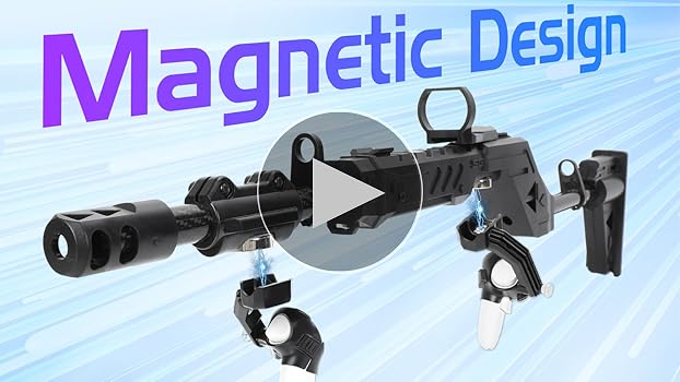 Amazon.co.jp: YipuVR VR ガンストック Meta Quest 2 用、VR Gun Stock