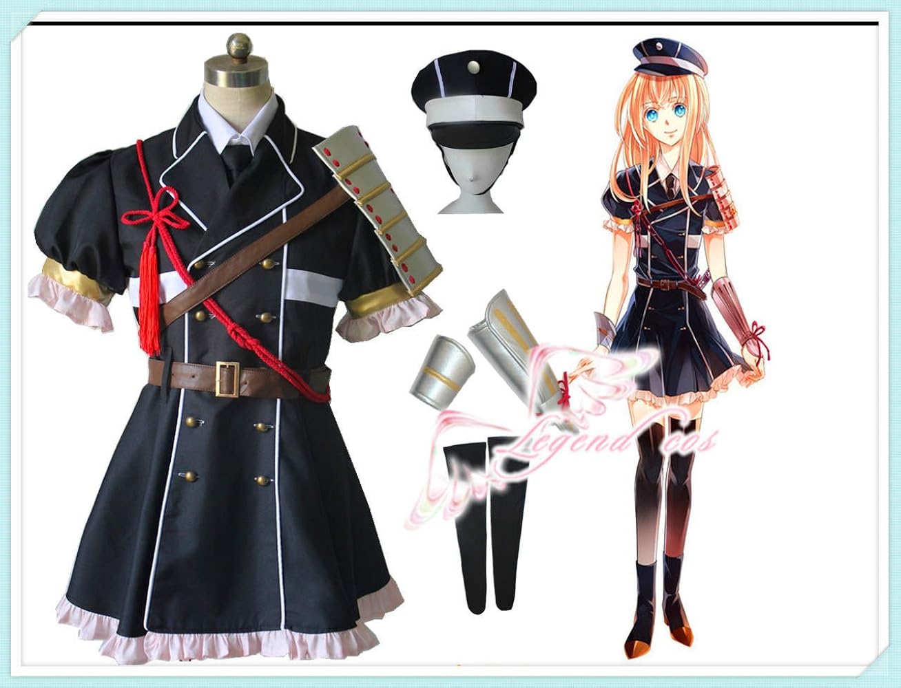 Amazon.co.jp: 刀剣乱舞 乱藤四郎 風 衣装 コスチューム : ホビー