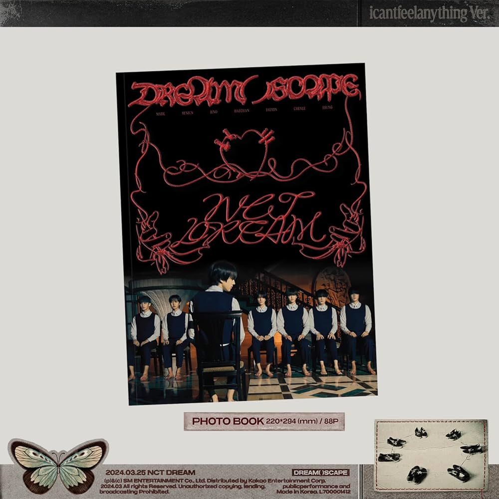 NCT DREAM - [DREAM( )SCAPE] (Photobook Ver. - icantfeelanything