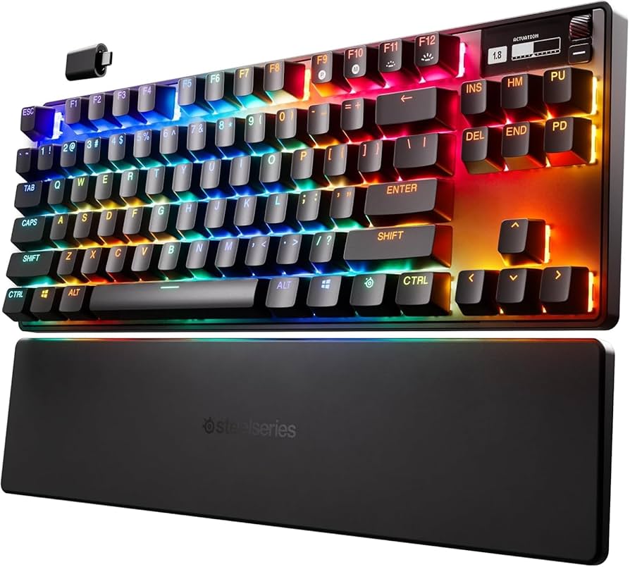 Amazon.co.jp: SteelSeries ゲーミングキーボード テンキーレス 無線