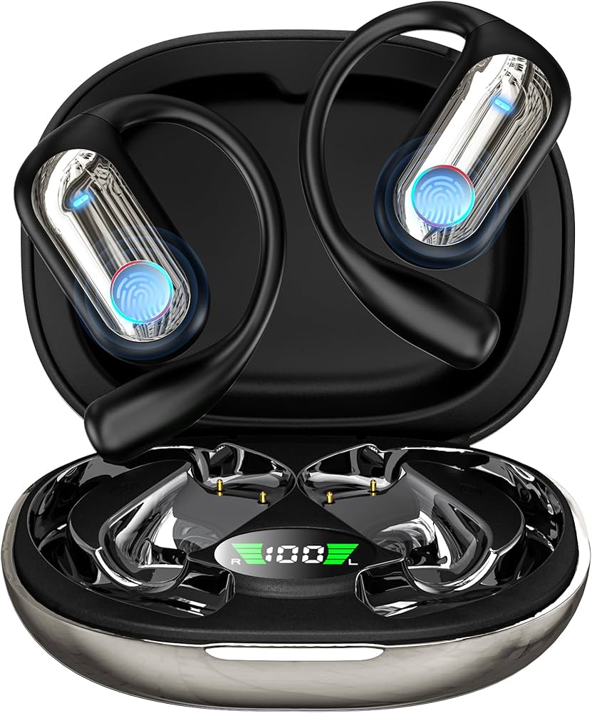 Amazon.co.jp: イヤホンAI翻訳機 骨伝導イヤホン ワイヤレス Bluetooth