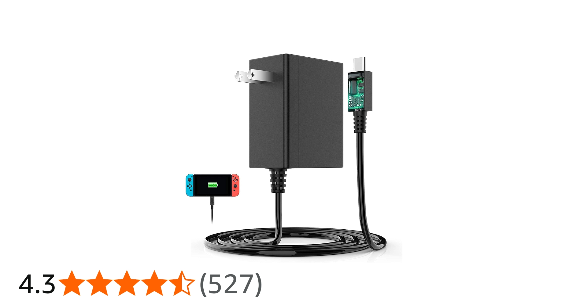 Amazon.co.jp: AC Adapter Charger for Switch, Dock Replacement