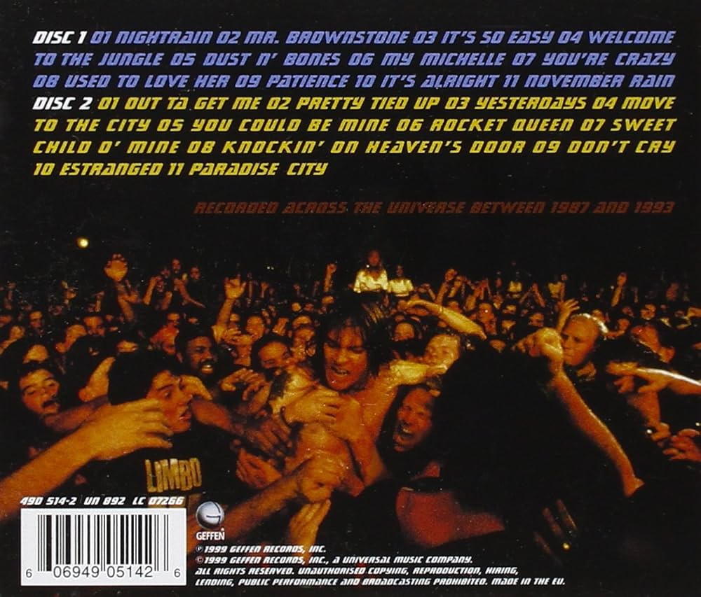 Amazon.co.jp: Live Era 87-93 - Guns n' Roses: ミュージック