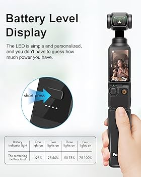 Amazon.com: Osmo Pocket 3 Battery Handle for DJI Osmo Pocket 3