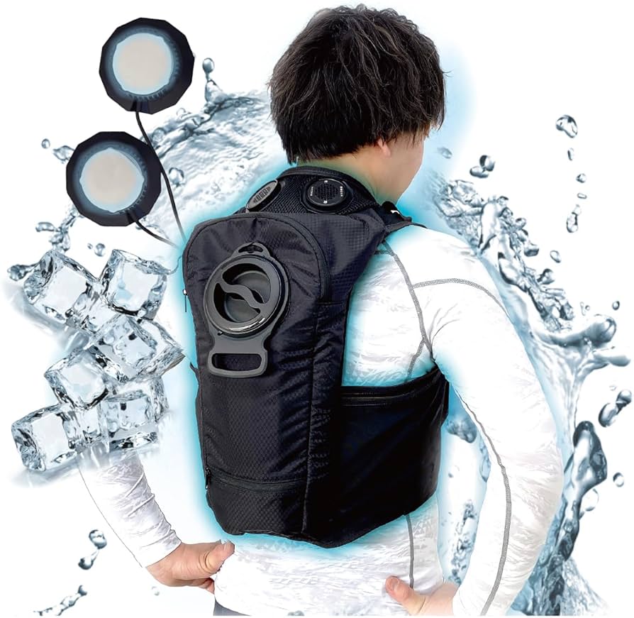 Amazon.co.jp: 福徳産業 クールベスト 冷却ベスト 水冷式 ペルチェ式