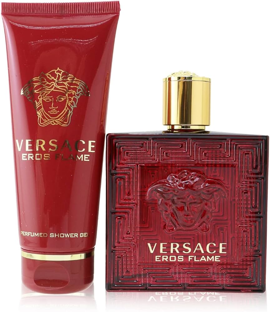 Amazon.com: Eros Flame Versace for Men - 2 Pc Gift Set 3.4oz EDP