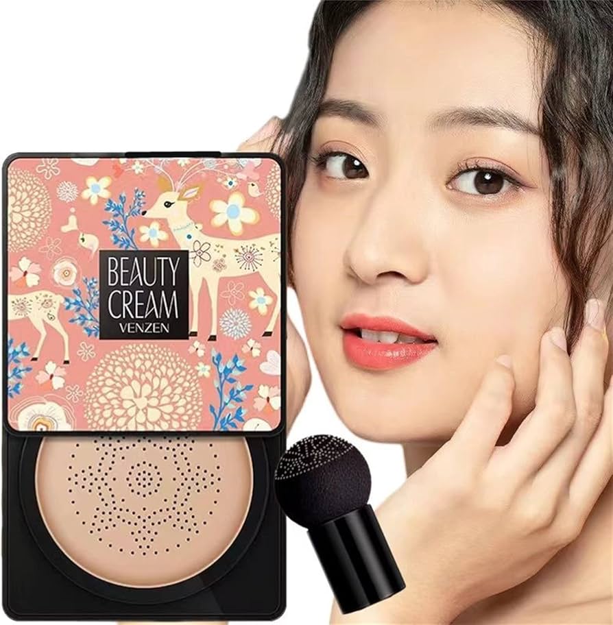 Amazon | Voluroky クッションファンデーションVENZEN BEAUTY CREAM