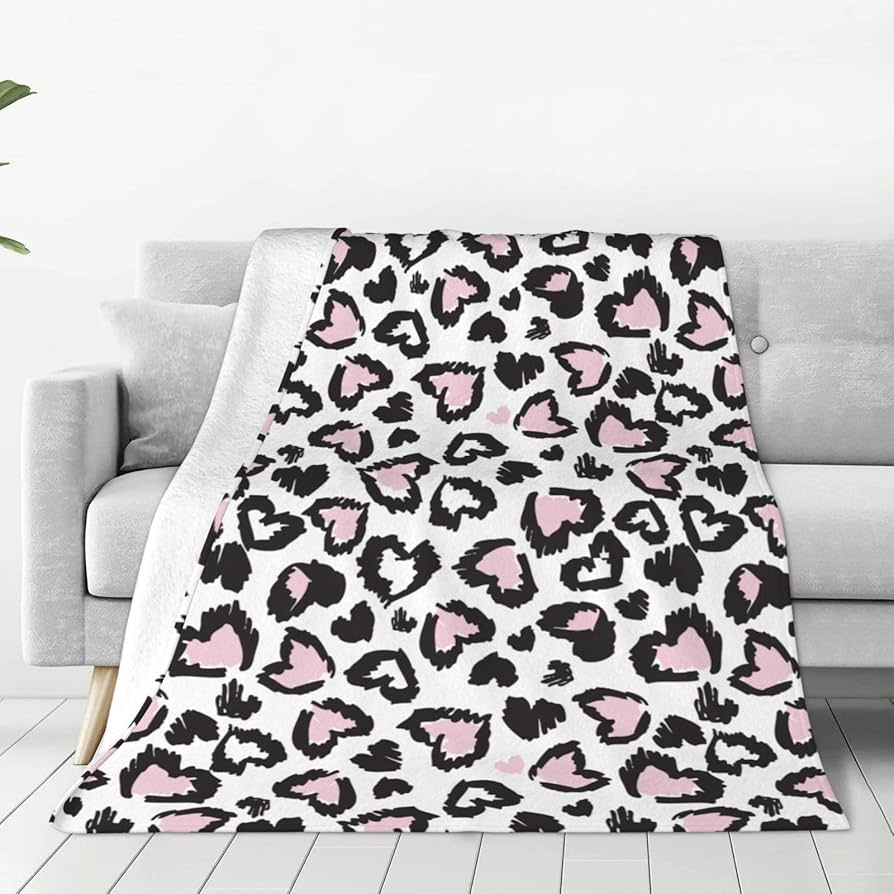 Amazon｜毛布 ヒョウ柄 豹柄 ブランケット シングル 夏用 掛け毛布