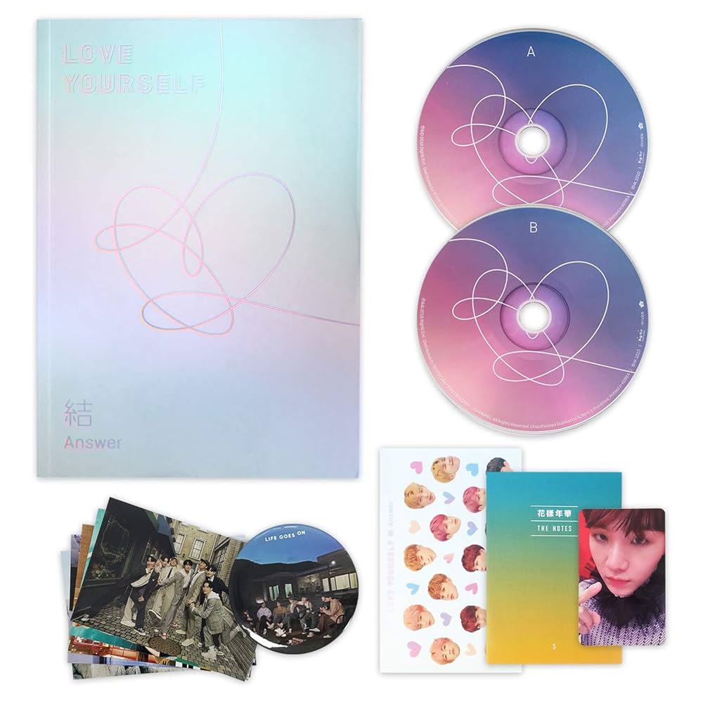 LOVE YOURSELF 結 ANSWER [ S ver. ] BTS Album 2CD + Photobook +