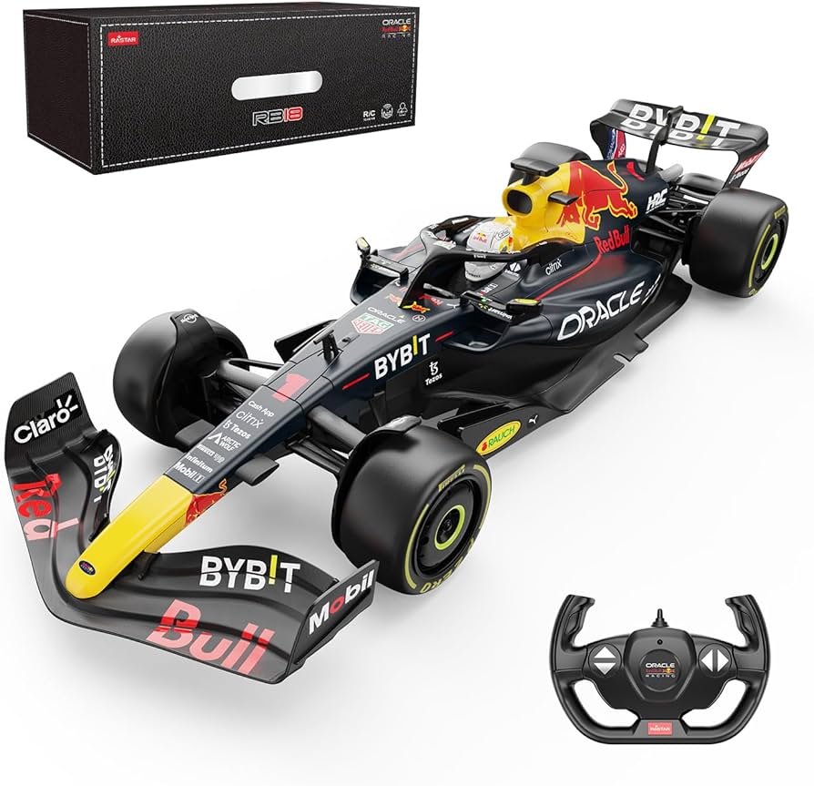 Amazon.com: RASTAR 1/12 F1 Red Bull Car, Oracle Red Bull Racing F1
