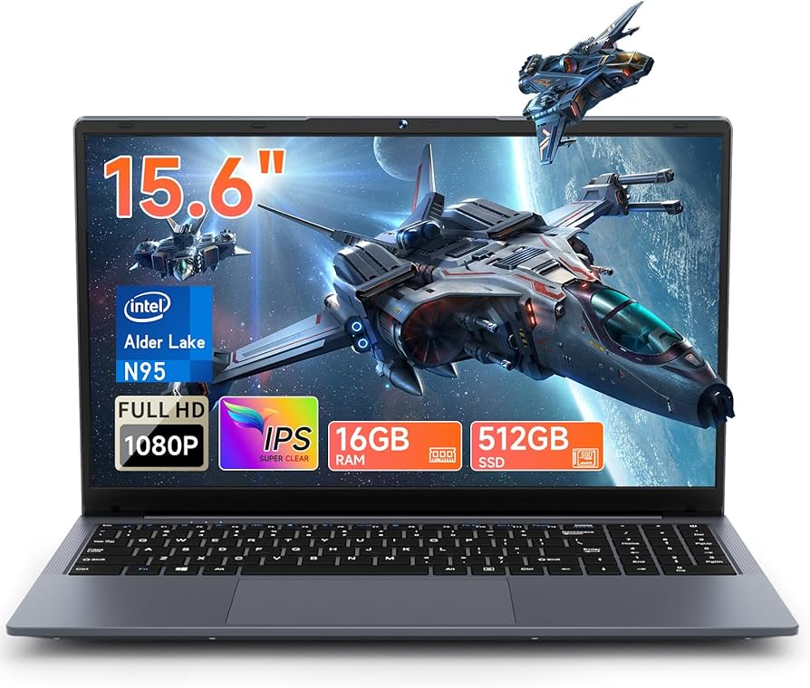 Amazon.com: Bmax Notebook 15.6” Laptop PC, 16GB DDR4 512GB SSD