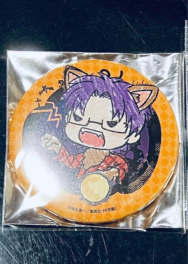 Amazon.co.jp: 斉木楠雄のψ難 窪谷須亜蓮 グラフアート 缶バッジ