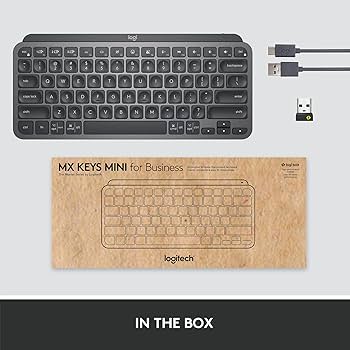 Amazon.com: Logitech MX Keys Mini Wireless Illuminated Keyboard