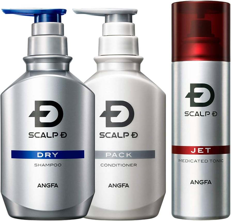 Amazon | スカルプD シャンプー メンズ ドライ 3点セット 発毛促進