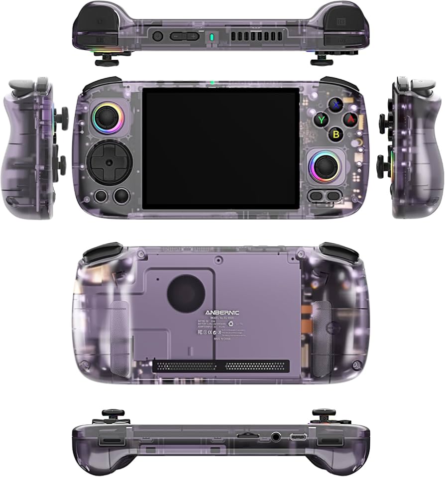 Amazon.com: RG 406H Retro Handheld Game Console 4'' IPS Screen