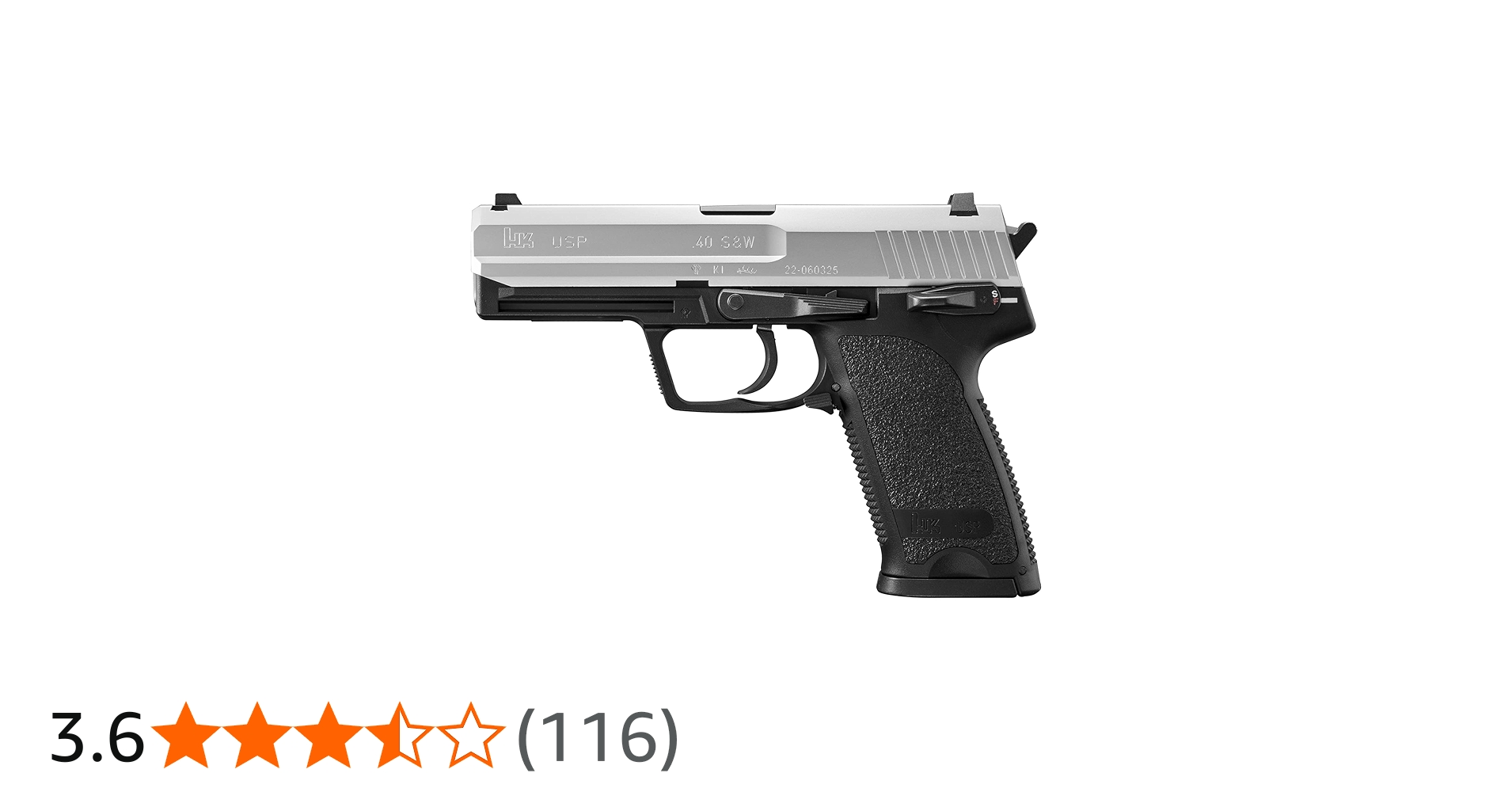 Amazon.co.jp: 東京マルイ(TOKYO MARUI) H&K USP SILVER SLIDE 18歳