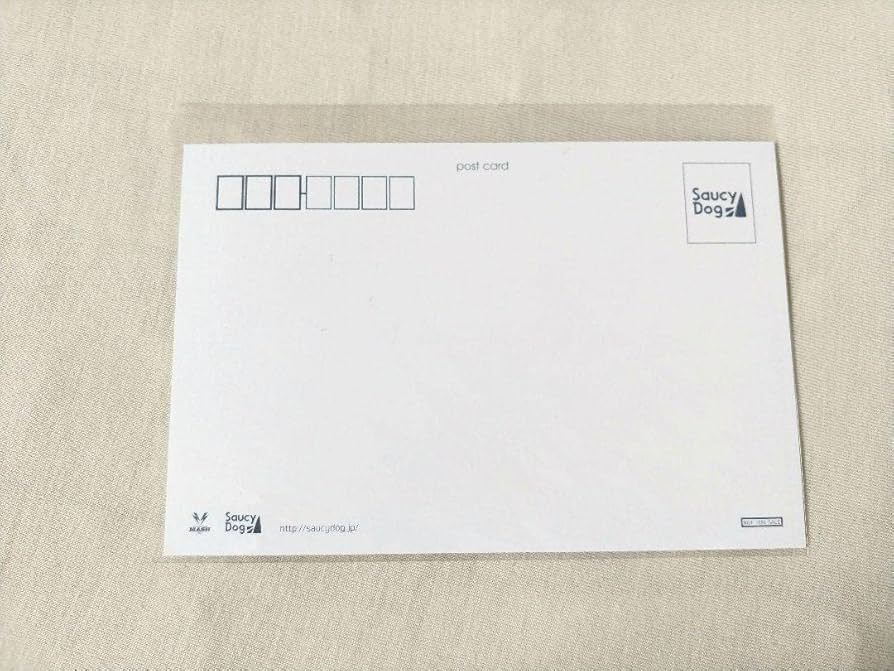 Amazon.co.jp: レアSaucy Dog サウシードッグ サイン入り ポストカード