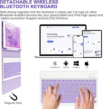 Amazon.com: APHBZGE for iPad 6/5th Generation Case with Keyboard