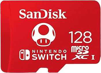 Amazon.com: SanDisk 128GB MicroSD Nintendo Switch Memory Card for