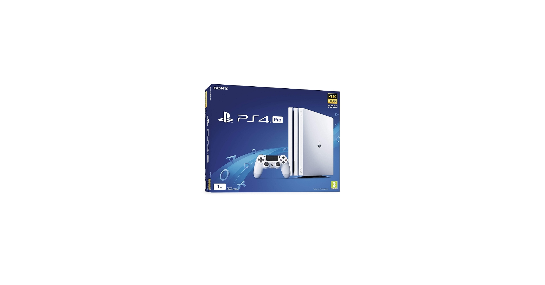 Amazon.com: Sony PlayStation 4 Pro 1TB White (PS4) (Renewed