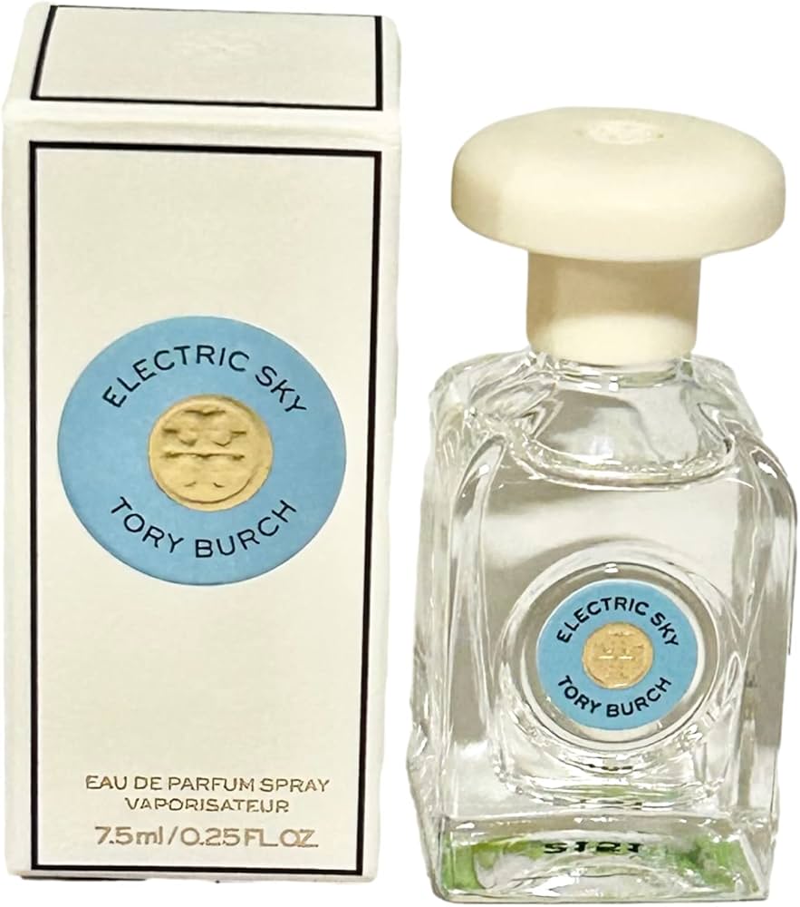 Amazon.com : Tory Burch Electric Sky Eau De Parfume Mini Travel