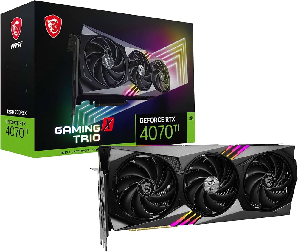 Amazon | MSI グラフィックスボード GeForce RTX 4070 Ti GAMING X