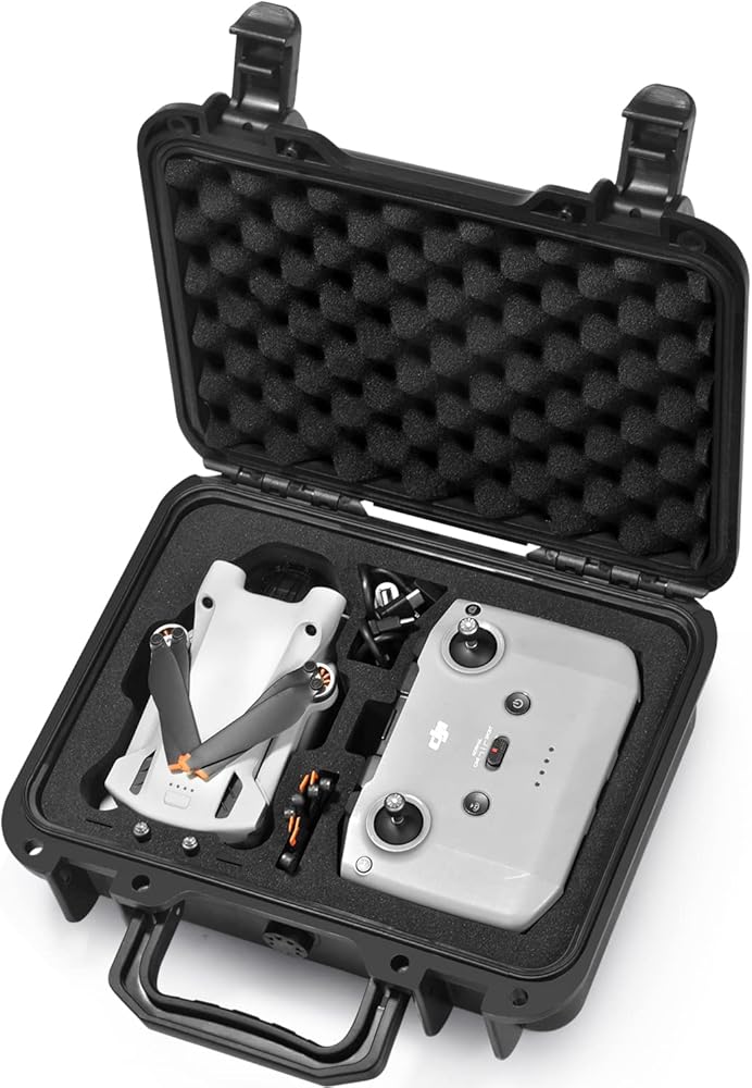 Amazon.com: Lekufee Small Waterproof Hard Case for DJI Mini 3 Pro