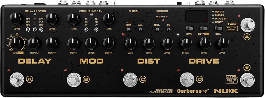 Amazon | NUX・マルチエフェクター・ケルベロス・品番Cerberus