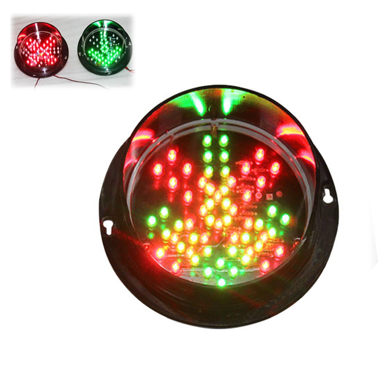 Amazon.co.jp: 信号機 本物、信号機125mm、赤いフォークと緑の矢印の