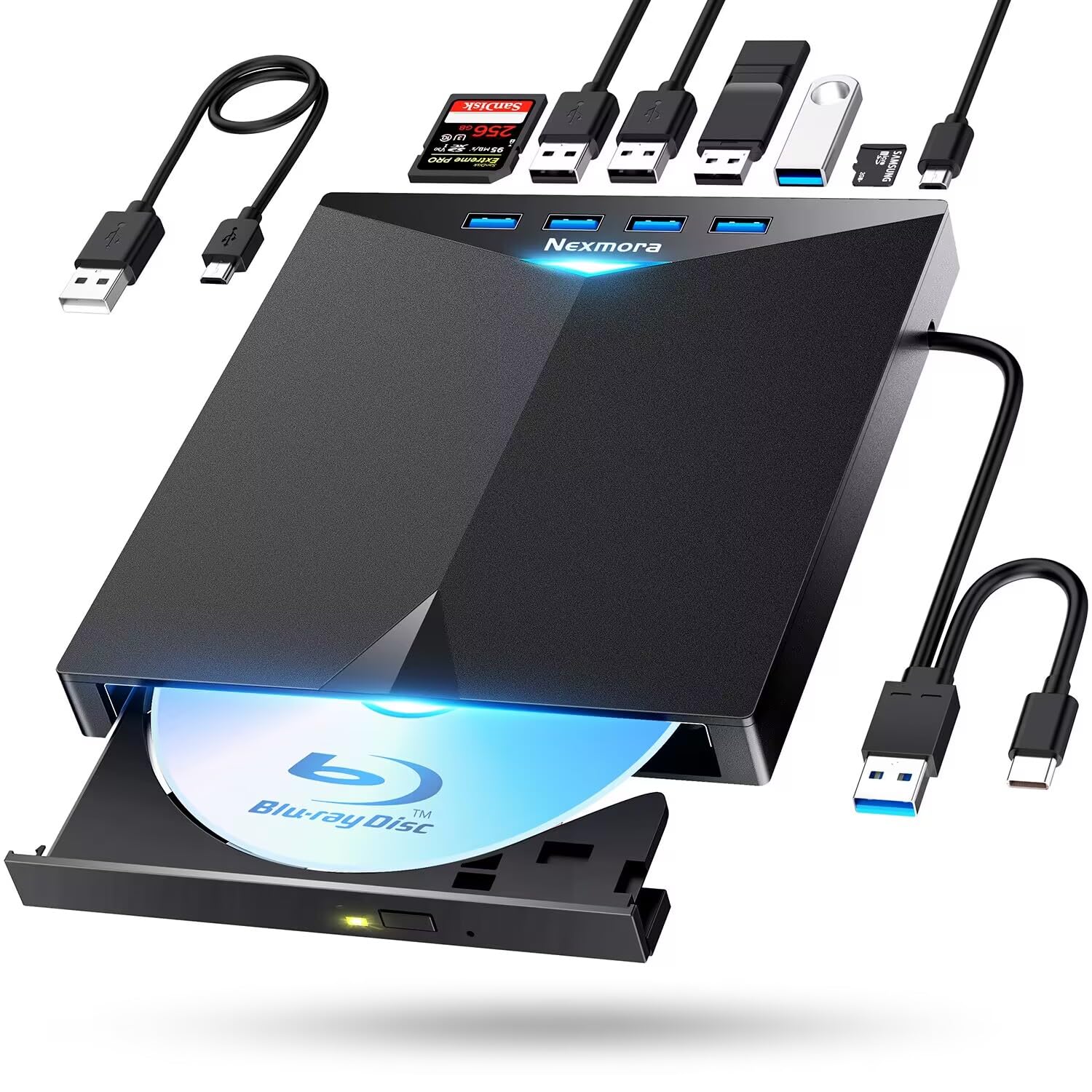 Amazon.co.jp: 『2025革新高速版・多機能＆静音』 ブルーレイドライブ