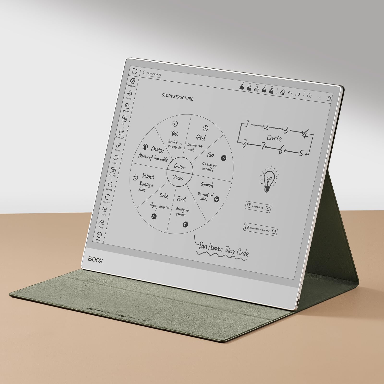 Boox Note Max 電子ペーパー タブレット+シリコンカバー Amazon.com