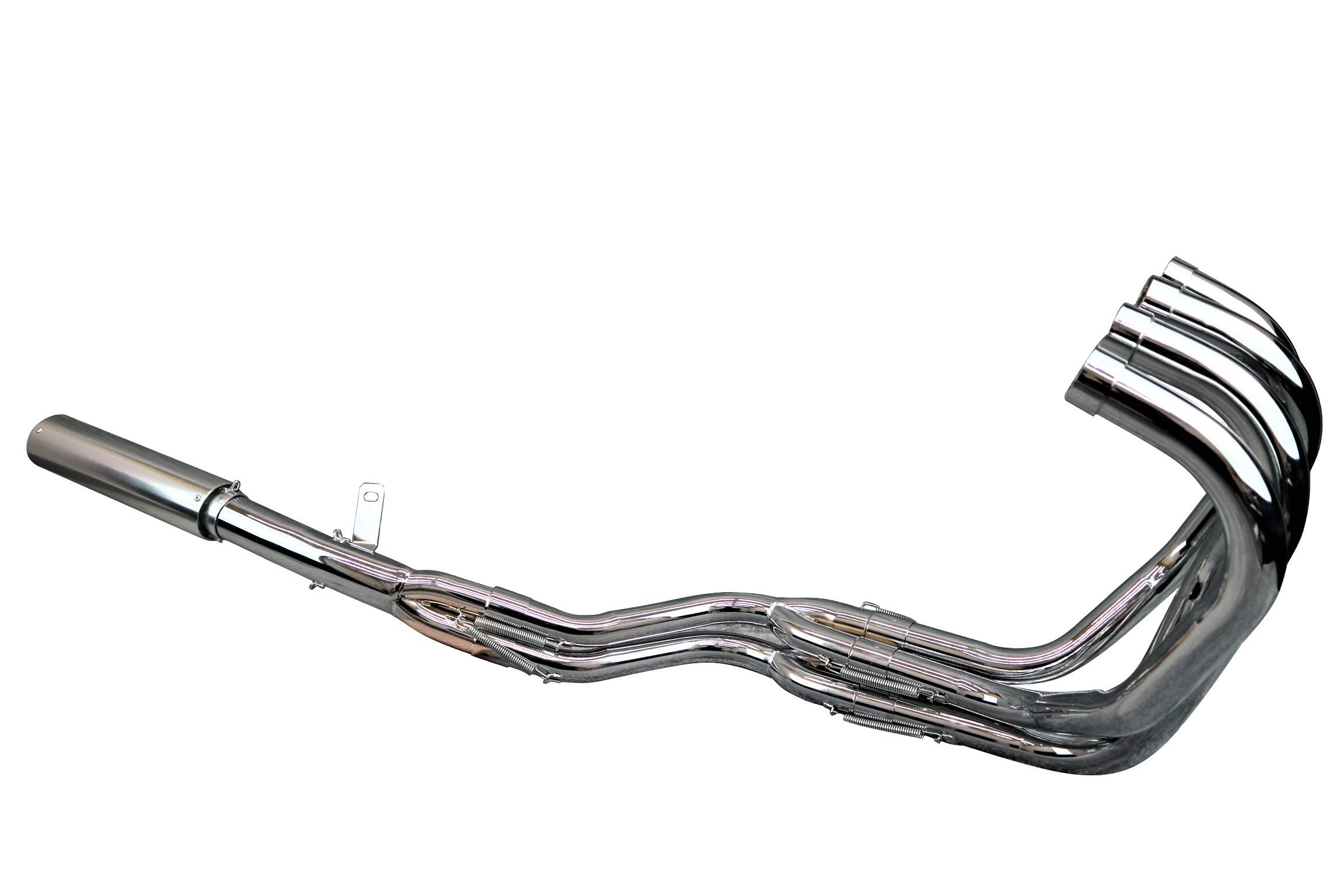 Amazon | XJR400 DJガニマタ 8分割 メッキ マフラー