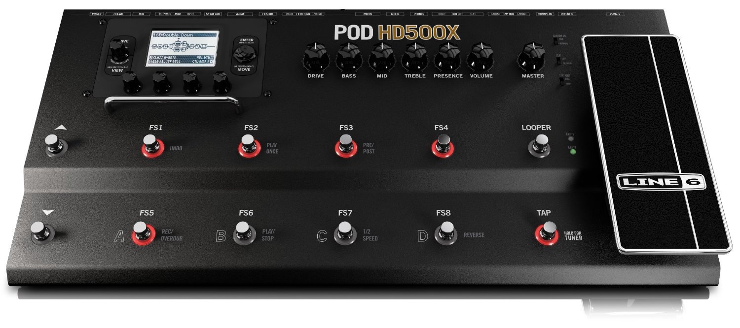 Amazon.co.jp: LINE 6 POD HD500X Amp Simulator : Musical Instruments
