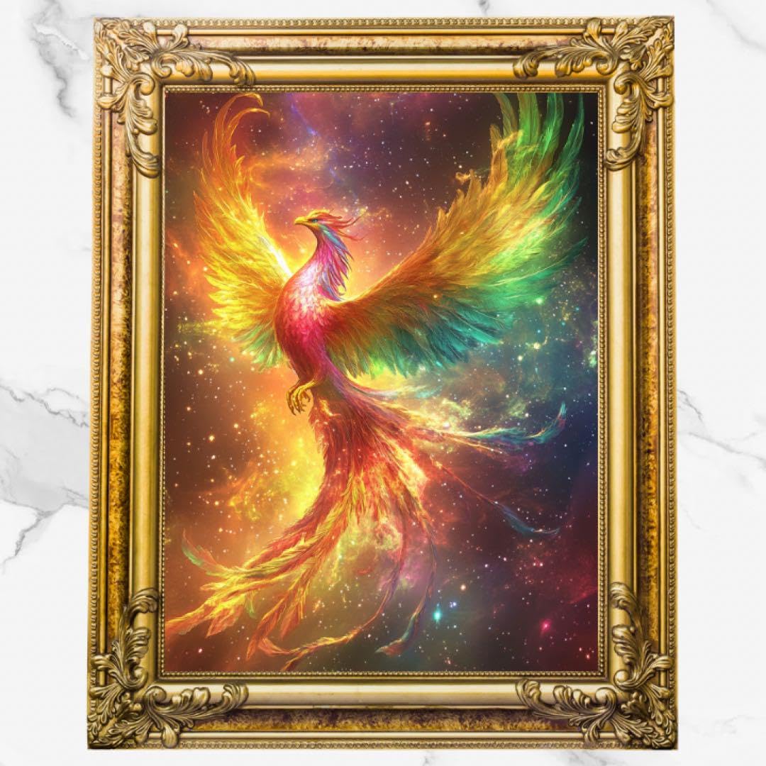 開運絵画 ❀特大レイキボール金運強化❀ あいここ様専用 開運絵画