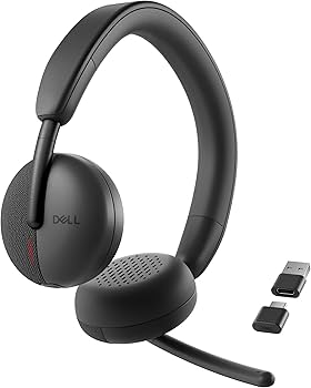 Amazon.com: Dell WL3024 Wireless Headset - Leatherette Headband