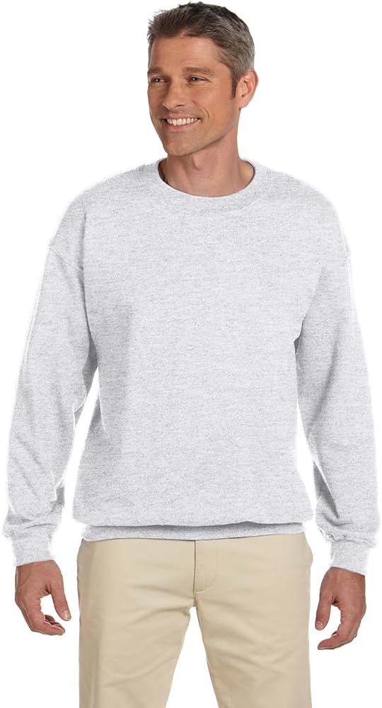 Gildan 7.75 oz Sweatshirt (18000) 2X Ash at Amazon Men's Clothing