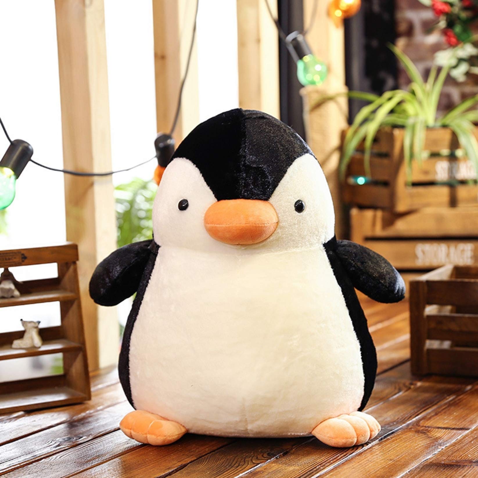Amazon.co.jp: ぬいぐるみ 特大 ペンギン ぺんぎん クリスマス 大きい