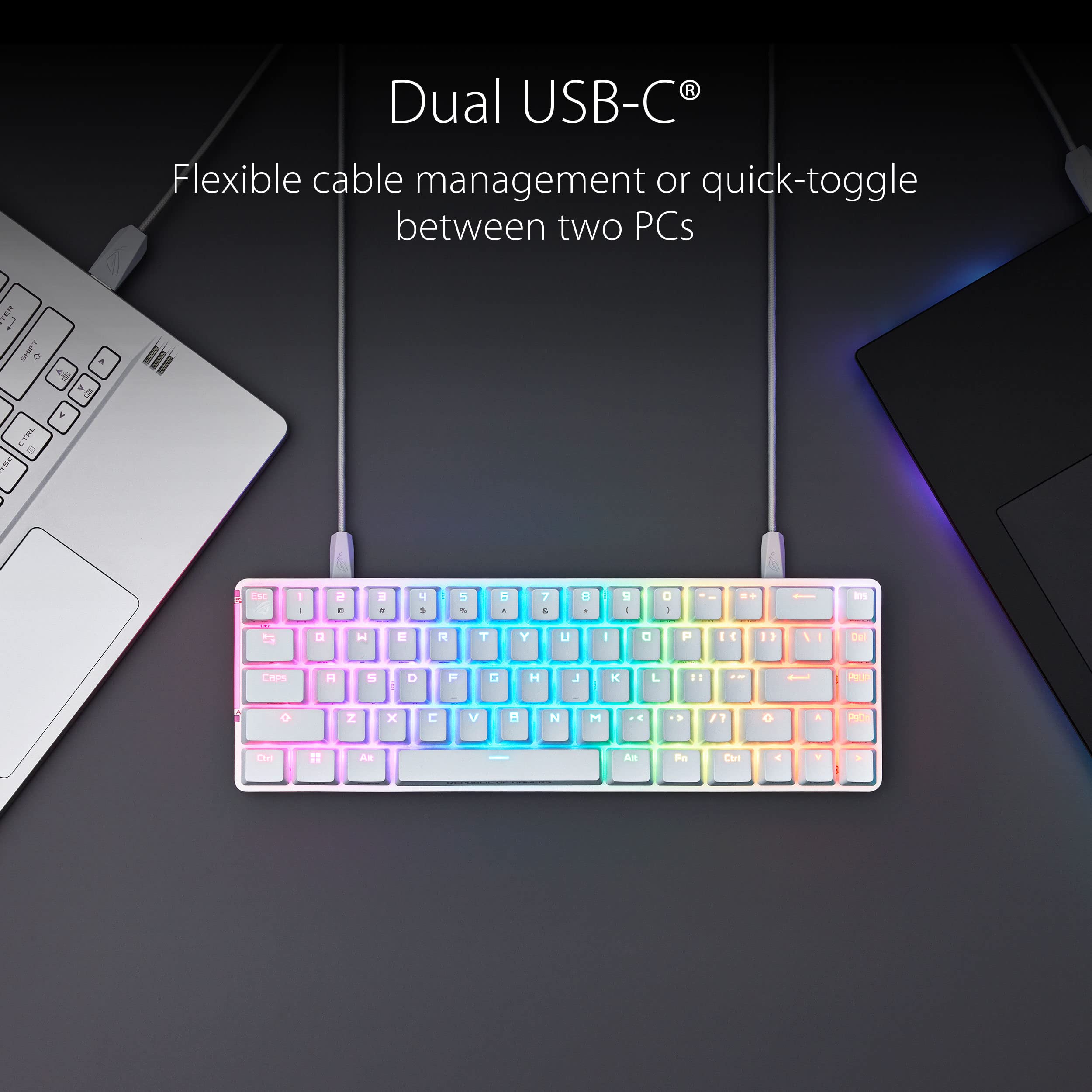 Amazon | ASUS ROG Falchion Ace 65% RGB コンパクト ゲーミング