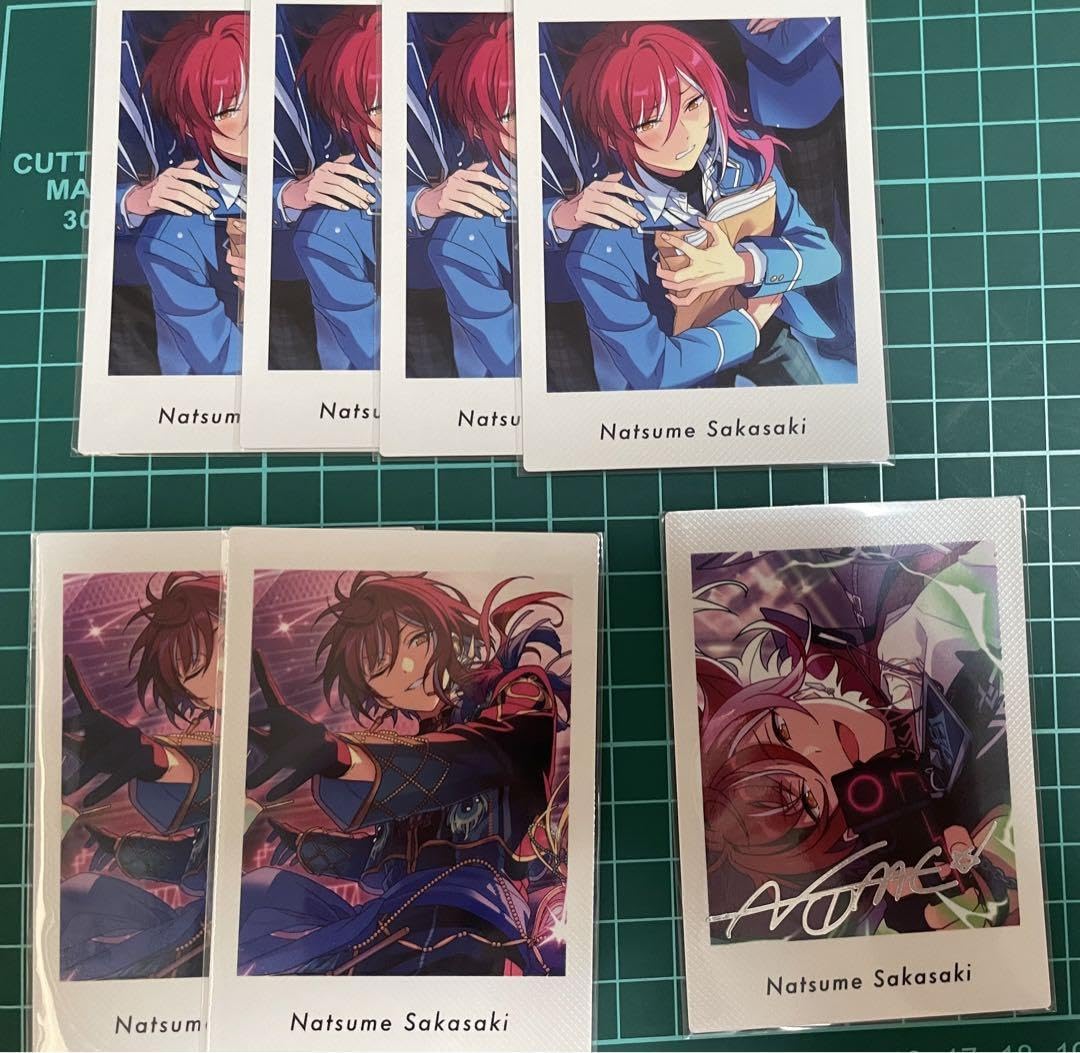 Amazon.co.jp: あんスタ 逆先夏目 ぱしゃっつ 19枚セット : おもちゃ