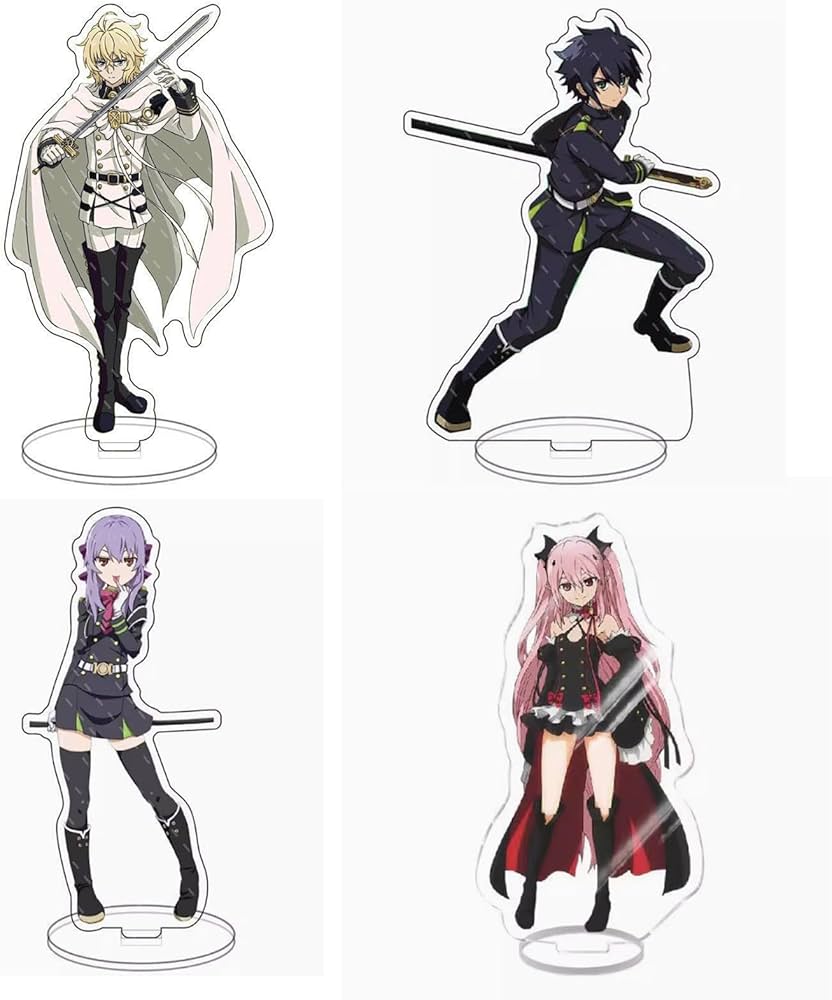 Amazon.co.jp: 終わりのセラフ アクリルスタンド ミカエラ 優一郎 柊