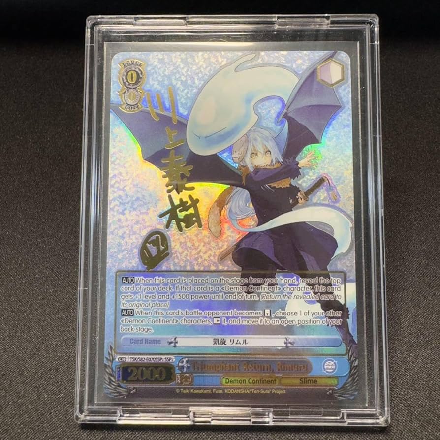 ヴァイスシュヴァルツ 英語テキスト 海外版大会プロモ 戦う理由 たきな